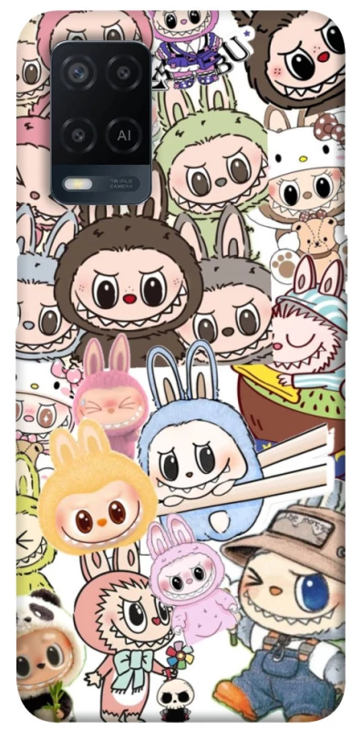 Чохол на Oppo A54 4G All Labubus фото 1 з 1