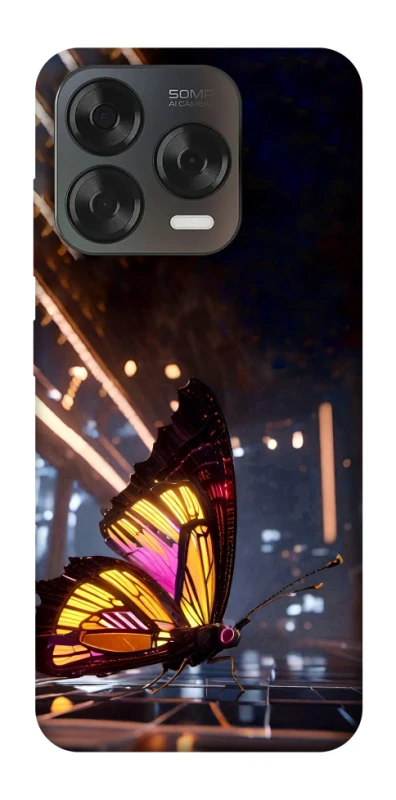 Чехол на ZTE Blade V70 Design Cyber butterfly фото 2 из 2