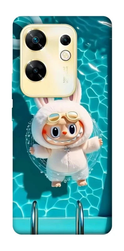 Чохол на Infinix Zero 30 4G Labubu in the pool ver.2 фото 1 з 1