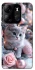 Чохол на Tecno Spark Go 2023 Christmas Kitty фото 1 з 1