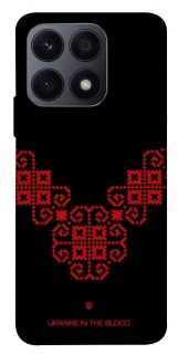 Чохол на Huawei Honor X8a Чорно-червона вишиванка фото 1 з 1