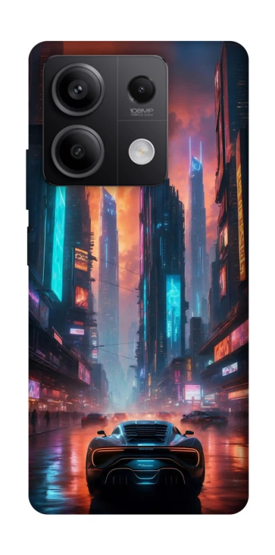 Чехол на Xiaomi Redmi Note 13 5G Cyber city фото 1 из 1