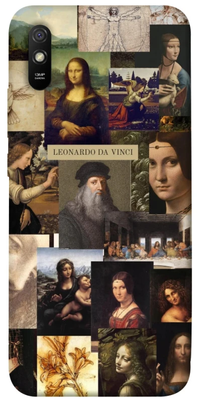 Чехол на Xiaomi Redmi 9A Leonardo da Vinci фото 1 из 1