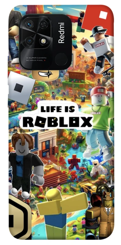 Чохол на Xiaomi Redmi 10C Life is Roblox фото 1 з 1