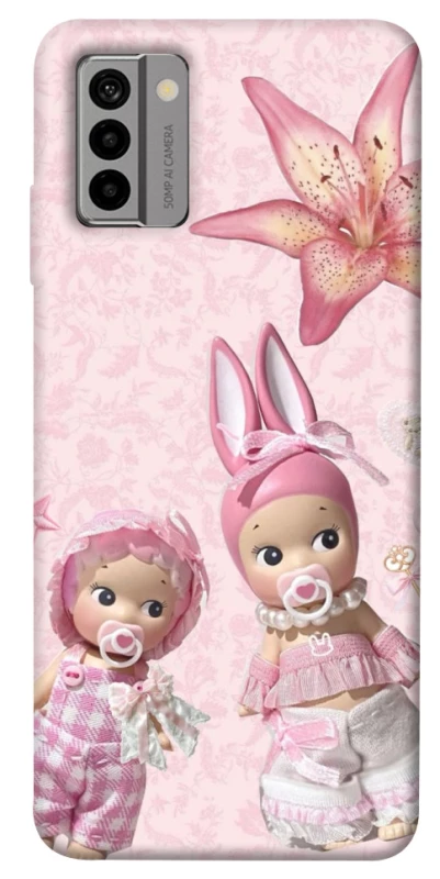 Чехол на Nokia G22 Vintage Blossom Twins фото 1 из 1