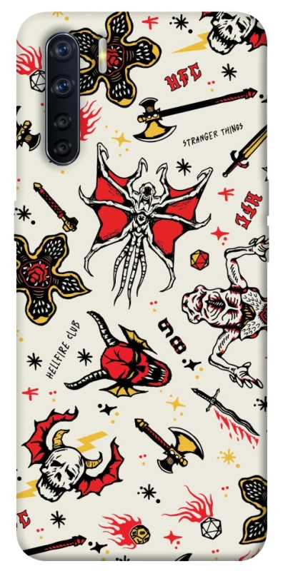 Чохол на Oppo A91 Stranger Things ver.2 фото 1 з 1