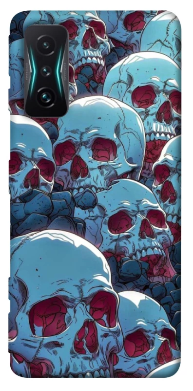 Чохол на Xiaomi Redmi K50 Gaming Skulls v2 фото 1 з 1