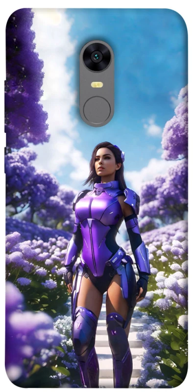 Чохол на Xiaomi Redmi 5 Plus / Redmi Note 5 (Single Camera) Cyber space girl ver.4 фото 1 з 1