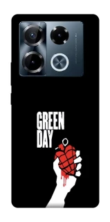 Чехол на Infinix Note 40 Pro 4G Green Day logo фото 1 Чехол на Infinix Note 40 Pro 4G Green Day logo фото 1 из 1