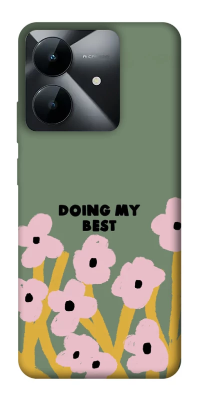 Чохол на Realme Note 60x Doing my best фото 1 з 1