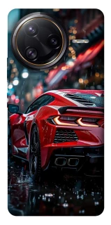 Чехол на Xiaomi Poco F7 Ultra Red sports car фото 1 из 1