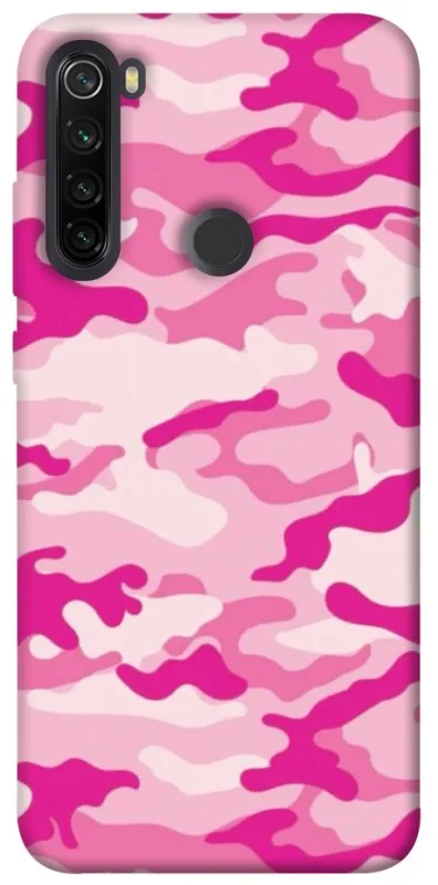 Чехол на Xiaomi Redmi Note 8T camouflage pink фото 1 из 1