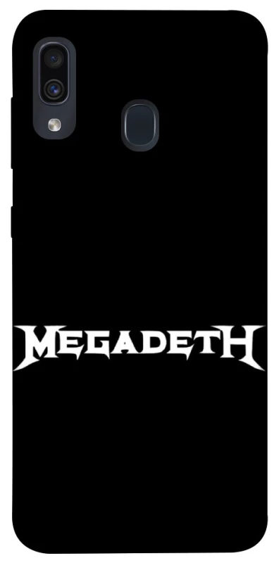 Чохол на Samsung Galaxy A20 / A30 Megadeth logo фото 1 Чохол на Samsung Galaxy A20 / A30 Megadeth logo фото 1 з 1