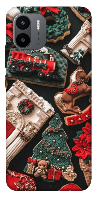 Чохол на Xiaomi Redmi A1+ / Poco C50 / A2+ Новорічний v20 фото 1 з 1