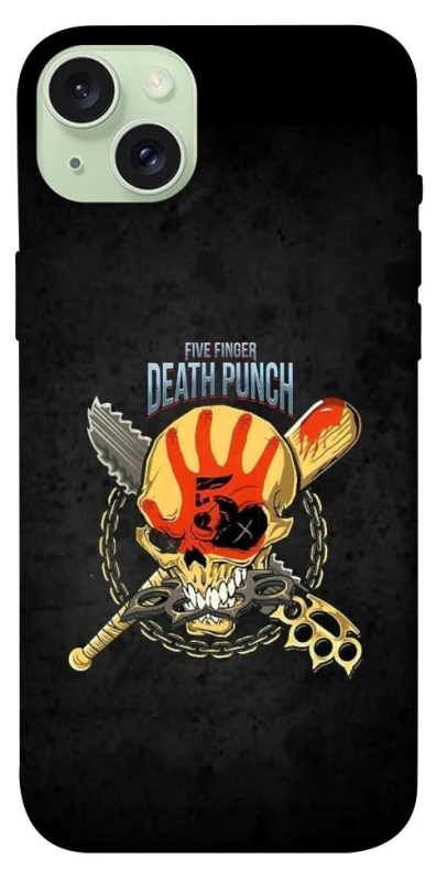 Чехол на Apple iPhone 15 Plus (6.7") Five finger death punch ver.2 фото 1 из 1