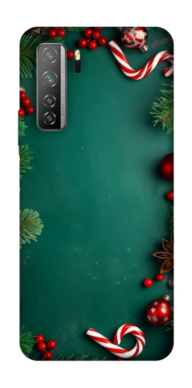 Чехол на Huawei Nova 7 SE Новогодний v35 фото 1 из 1