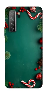 Чехол на Huawei Nova 7 SE Новогодний v35 фото 1 из 1