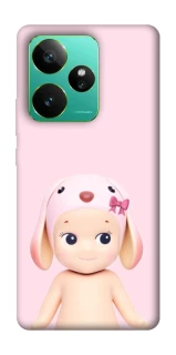 Чехол на Realme GT 7 Pink Ribbon Hop фото 1 из 1