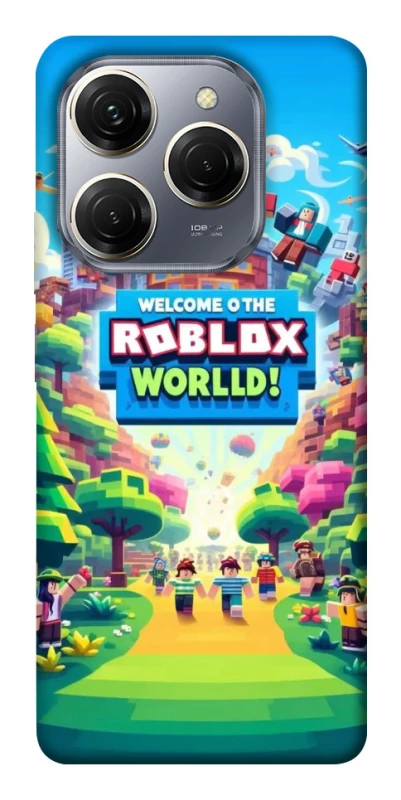 Чохол на TECNO Spark 20 Pro Roblox World фото 1 з 1