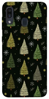 Чехол на Samsung Galaxy A20 / A30 Новогодний v42 фото 1 из 1