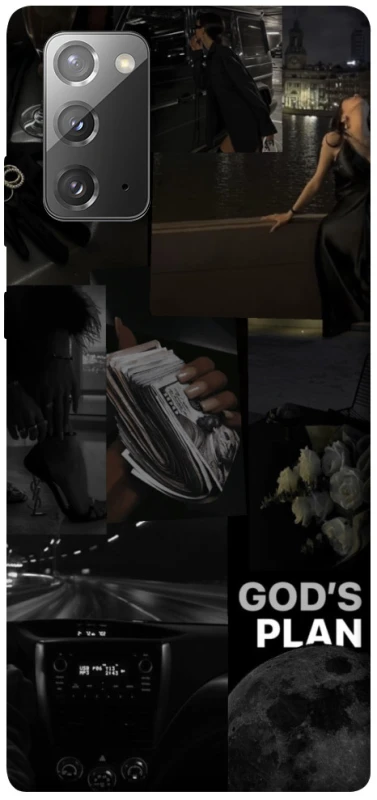 Чехол на Samsung Galaxy Note 20 God's plan фото 1 из 1
