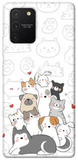 Чехол на Samsung Galaxy S10 Lite Funny Pets фото 1 из 1