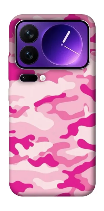 Чехол на Xiaomi 17 Pro Max camouflage pink фото 1 из 1
