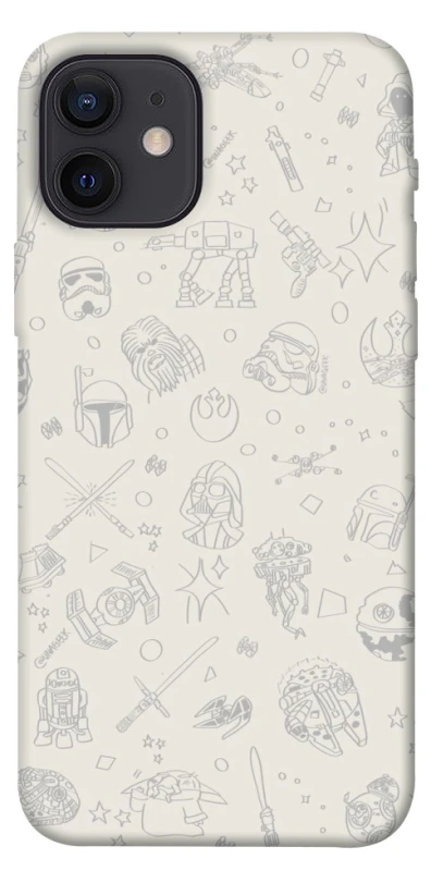 Чохол на Apple iPhone 12 (6.1") Star Wars background ver.1 фото 1 з 1