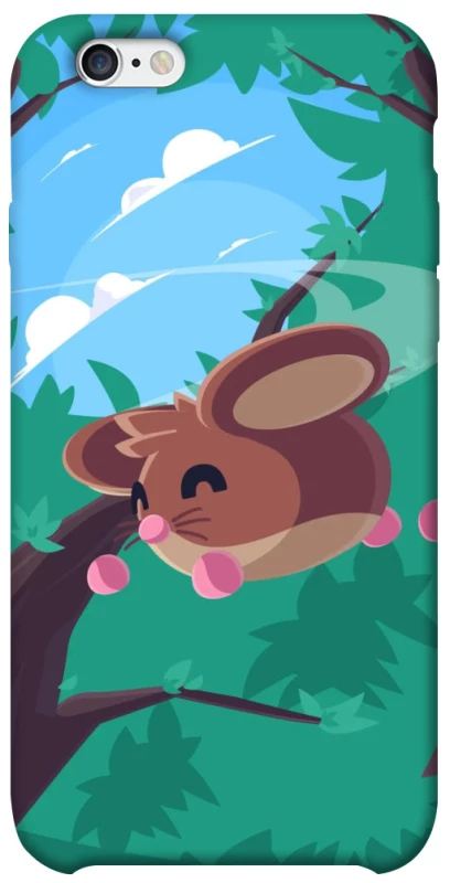 Чехол на Apple iPhone 6/6s (4.7") Adopt Me Forest Mouse Jump фото 1 из 1