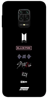 Чехол на Xiaomi Redmi Note 9s / Note 9 Pro / Note 9 Pro Max K-pop Logo фото 1 из 1