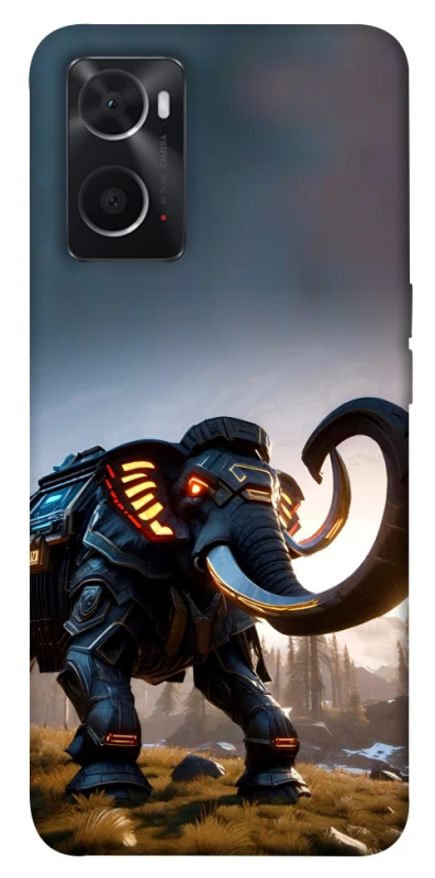 Чохол на Oppo A76 4G Cyber ​​elephant фото 1 з 1