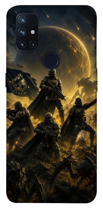 Чохол на OnePlus Nord N10 5G HELLDIVERS ver.2 фото 1 з 1