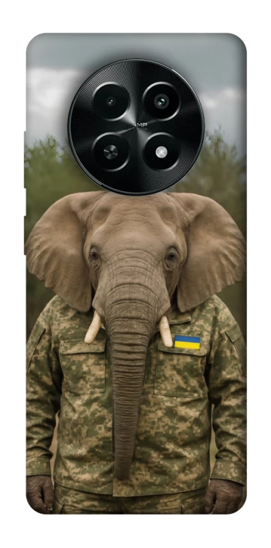 Чохол на Realme Narzo 70x Слон захисник фото 1 з 1