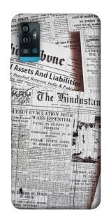 Чехол на ZTE Blade A71 Газеты фото 1 из 1