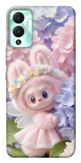 Чехол на Infinix Hot 12 Play Labubu & Flowers ver.1 фото 1 из 1