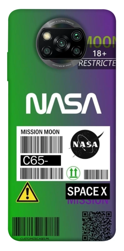 Чохол на Xiaomi Poco X3 NFC / Poco X3 Pro NASA ver.2 фото 1 з 1