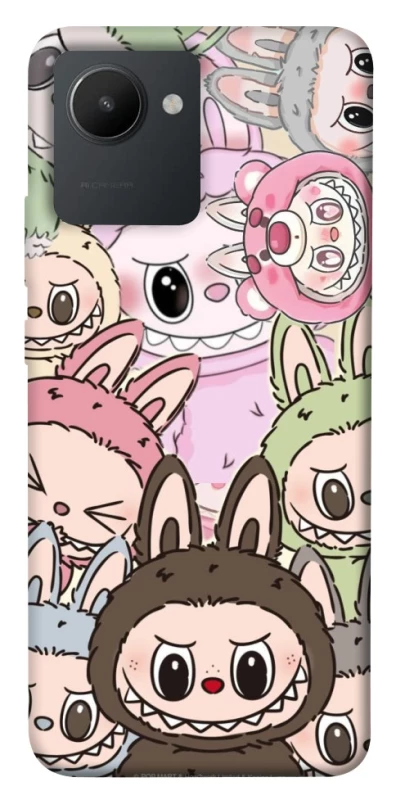 Чохол на Realme C30s All Labubu 3 фото 1 з 1