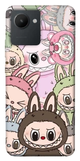 Чохол на Realme C30s All Labubu 3 фото 1 з 1