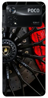 Чехол на Xiaomi Poco X4 Pro 5G Wheel Lamborgini фото 1 из 1