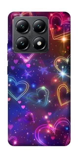 Чохол на Xiaomi 14T Drawn hearts фото 1 з 1