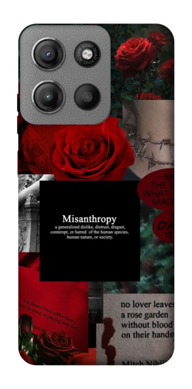 Чехол на Motorola Moto G15 Power Misanthropy фото 1 из 1