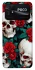Чохол на Xiaomi Poco C40 skull and rose фото 1 з 1