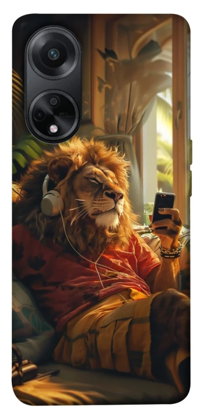 Чохол на Oppo A58 4G Лев v2 фото 1 з 1