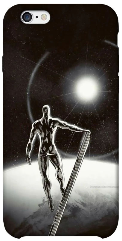 Чохол на Apple iPhone 6/6s (4.7") Срібний серфер фото 1 з 1