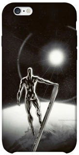 Чехол на Apple iPhone 6/6s (4.7") Серебряный сёрфер фото 1 из 1