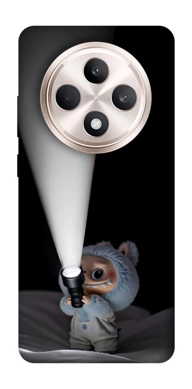 Чохол на Oppo Reno 12 F 4G/5G Labubu with flashlight ver.3 фото 1 з 1