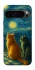 Чехол на Google Pixel 9 Pro Cats under the stars фото 1 из 1
