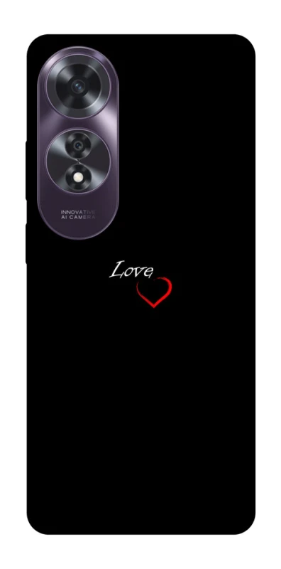 Чохол на Oppo A60 Love aesthetic ver.9 фото 1 з 1