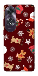 Чехол на Oppo A60 Новогодний v6 фото 1 из 1