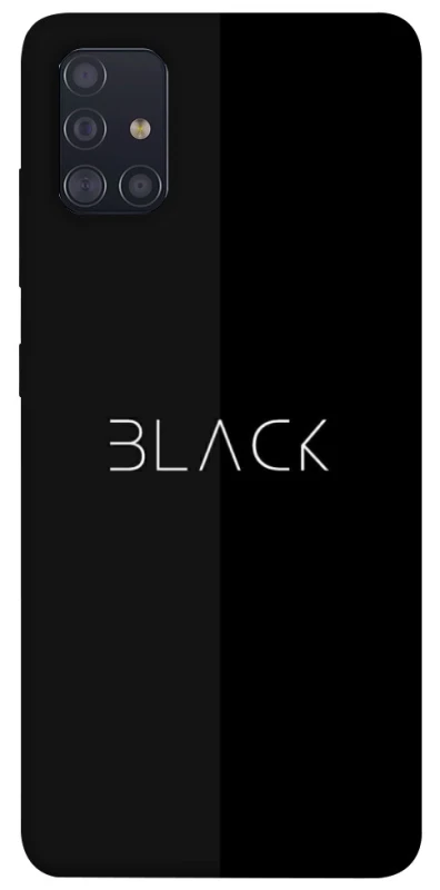 Чехол на Samsung Galaxy A51 Black фото 1 из 1